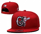 Cincinnati Reds Team Logo Adjustable Hat YD (1)